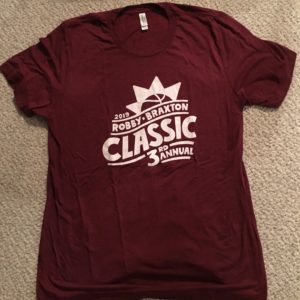 3rd Annual Robby Braxton Classic Shirt
