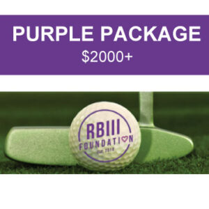 Golf Sponsorship – The Purple Package